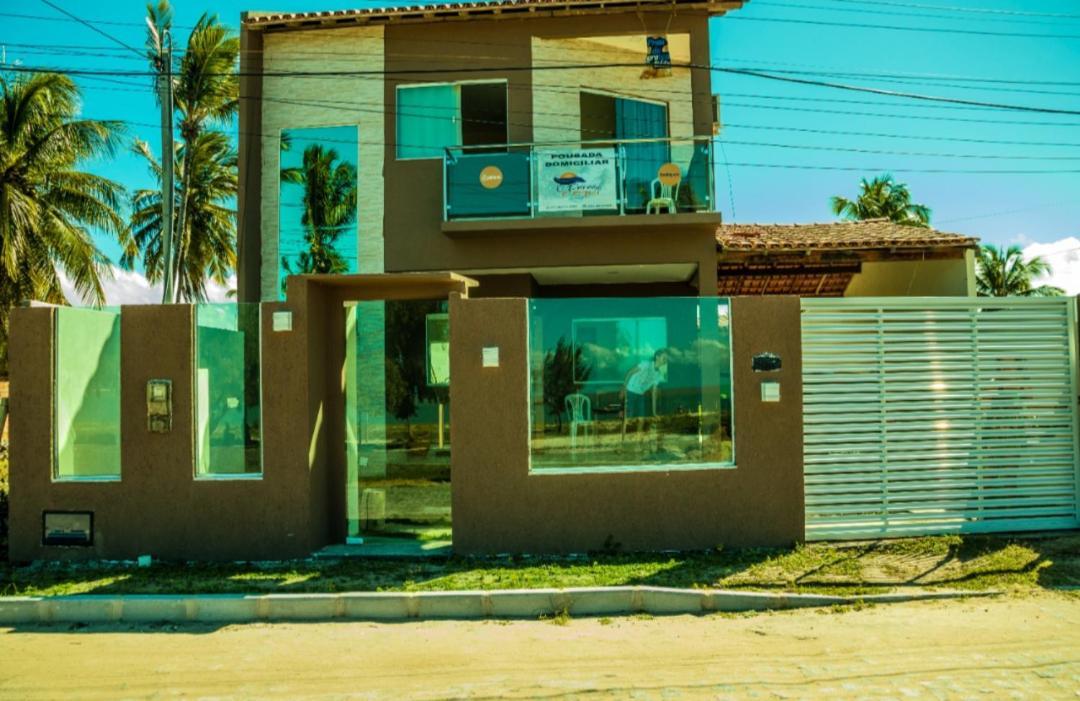 O Paraíso é aqui - Suíte com sacada de frente para o mar, tv com Netflix, ar condicionado e café da manhã incluso Caravelas Exterior foto